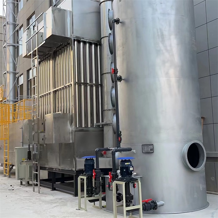 六創 高壓濕式靜電凈化設備發泡油煙廢氣凈化用型號YC-SSJD-13K